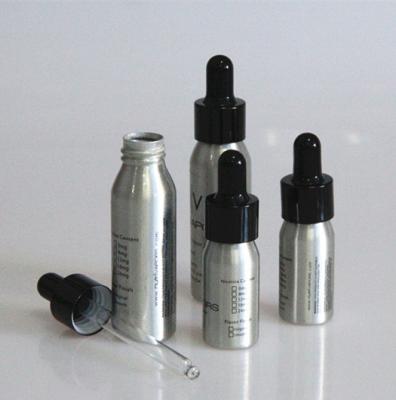 China New Design China EBI Popular Unique Black Eye Dropper 50ml Aluminum Screw Cap Bottle for sale