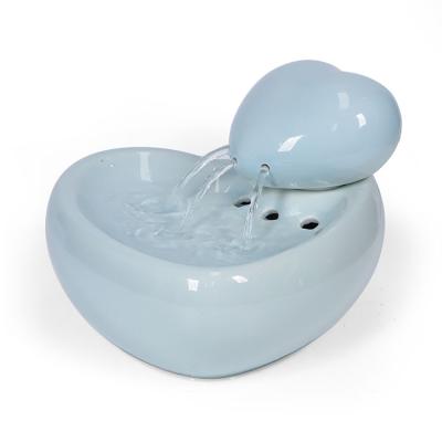 China Best Selling CLASSIC Indoor Automatic Ceramic Pet Decorative Electric Water Fountain for sale