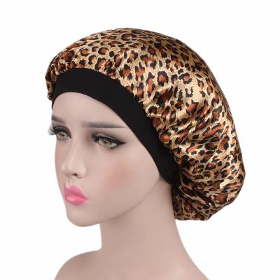 China Custom Made Silk Hip Hop Cowl Satin Sleep Head Haircap Turban For Women for sale