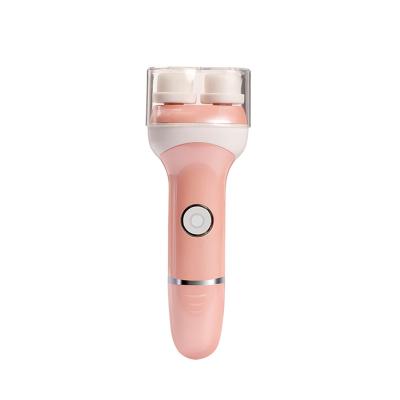 China Dual Skin Health Care Brush Face Care Rotary Electric Facial Cleansing Machine for sale