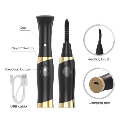 China ZLiME Lash Lift Electric Portable Eyelash Curler USB Charging Passionate Eyelash Curler For Ladies for sale