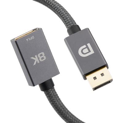 China COMPUTER ULT-Unite 1m 2m Displayport 1.4 Cable 8K@60Hz 4K@144Hz DP Cable Male To Female for sale