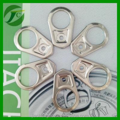 China Non Spill Tinplate Ring Pull Tab For Cans for sale