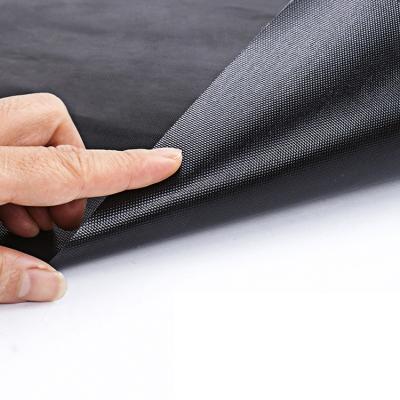 China Heat Resistance Copper Color Easily Cleaned Eco Friendly Black BBQ Grill Mat For Outdoor BBQ Grill for sale