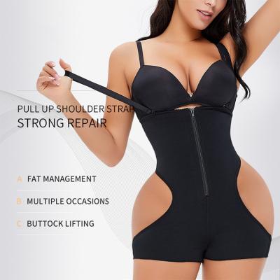 China Wholesale Breathable Adjustable Straps 2 In 1 Loop Butt Lifter Body Shaper For Women for sale