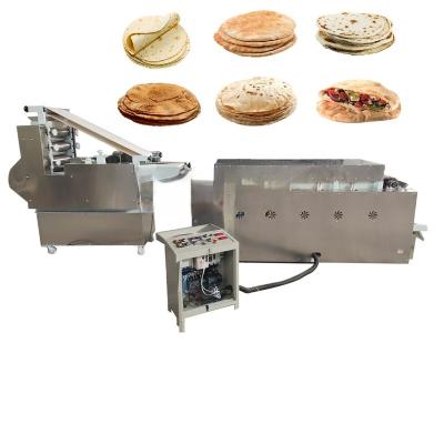 China High Efficiency Easy Operation Industries Fully automatic tortilla making machine Arabic flat bread making machine for sale