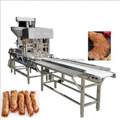 China Sausage/Fish/Chicken / meat Commercial automatic Minced Pork Rolls  KIKIAM  making machine Philippines street food Quekiam maker for sale