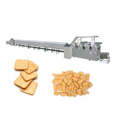 China Commercial Catering Automatic Hard Biscuit Production Line 500Kg/H Shortbread Biscuit Making Machine for sale