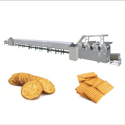 China Commercial Catering Automatic Hard Biscuit Production Line 150Kg/H Animal Biscuits Production Line For Sale for sale