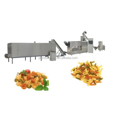 China Automatic Industrial Macaroni Pasta Extruder Macaroni Pasta Processing Line Machine for sale