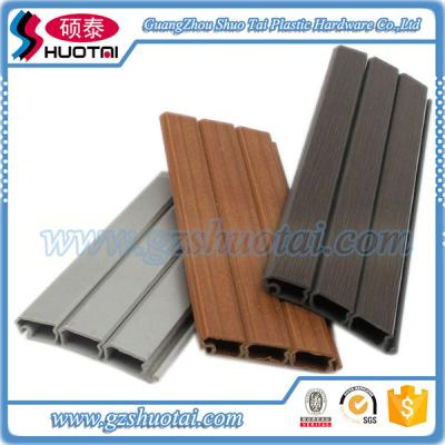 China Elegant Design Plastic Sideboard Roller Shutter For Doors For Cupboards for sale