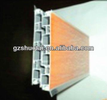 China PVC skirting panel, PVC plinth, skirting and PVC floor connector M100 for sale