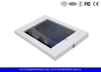 China El final del polvo de Vesa Lockable Ipad Kiosk Stand laminó el acero en venta