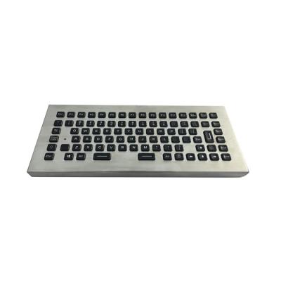 China La mesa impermeable rugosa hizo excursionismo el teclado de ordenador industrial con el cable aumentado en venta