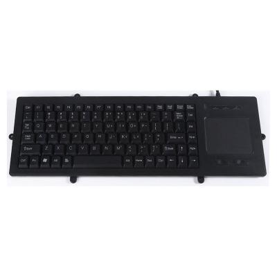 China Teclado plástico industrial de Panelmount USB PS/2 de la prenda impermeable con el ratón del panel táctil en venta