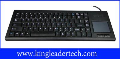 China Teclado plástico del ordenador industrial clasificado IP65 con llaves y el panel táctil de funcionamiento en venta