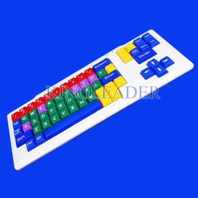 China Teclado de aprendizaje del color del estilo de los niños con las llaves grandes K700 en venta