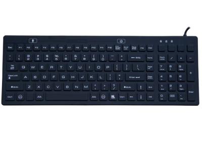 China IP68 Antivirus Waterproof Washable Medical Keyboard with 12 Function Keys and Numeric  Keypad for sale