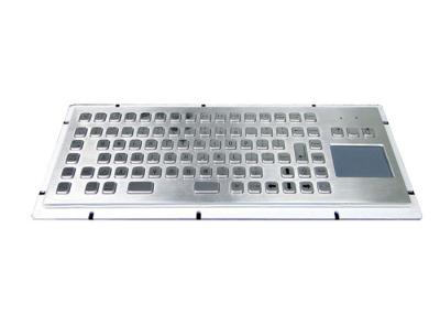 Chine Clavier industriel de montage arrière 20mA SUS304 avec la souris Trackpad de boule de commande à vendre