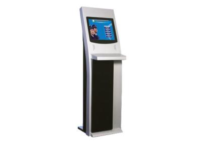 China Beweis-Boden-Stellungs-Touch Screen Kiosk des Vandalen-1024x768 SAH Note mit Metalltastatur zu verkaufen