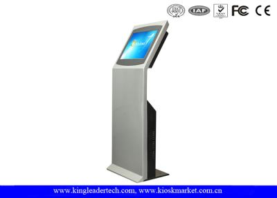 China LCD van de het Touche screenkiosk van de Vertoningsvloer Bevindende van de het Staalbijlage Duurzame de Self - servicekiosk Te koop