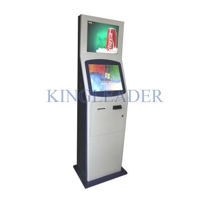 China De Kiosk Duurzame Hoge Resolutie van het twee Vertonings Interactieve Touche screen Te koop