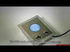 Rugged Panelmount Stainless Steel Metal Trackball Mouse For Industrial Environment