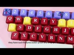 children color keyboard with oversize keys for children under school age k-700