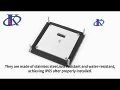 stainless steel industrial numeric keypad vandal high resistance for access control system
