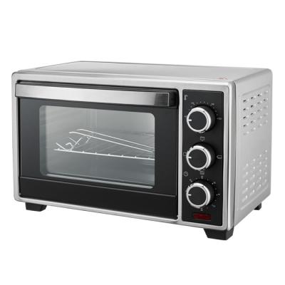 China Electric Oven Toaster 25L Kitchen Baking Oven 60min Timer CB/CE/ROHS/LFGB Approval for sale