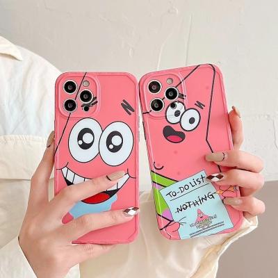 China New design 2021 cat cartoon graffiti shockproof tpu cell phone soft case for iPhone13pro IMD cover device for xr 12Promax 11 for sale