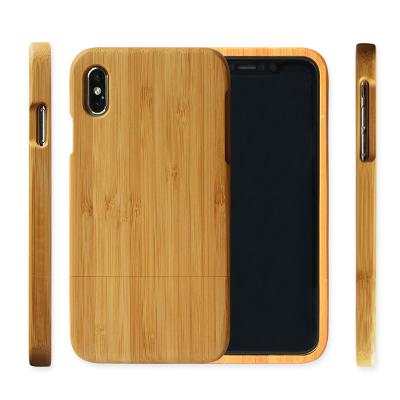 China Fashion Cell Phone Back Cover High Quality Pure Wood Bamboo Case for sale