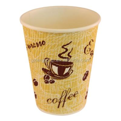 China Single Wall Disposable Espresso Cups With Logoheat Proof Paper Cup for sale