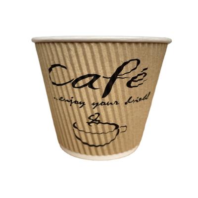 China Custom Logo/Size Single Wall Double Wall Coffee Disposable Paper Cups Wholesale for sale