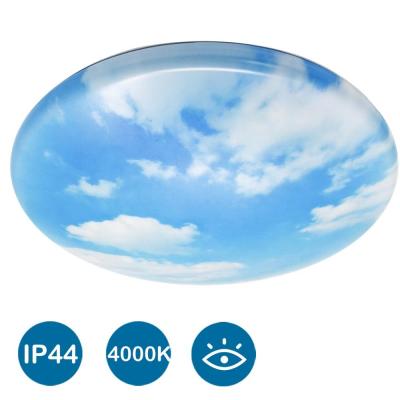 China IP44 Waterproof LED Downlights Ceiling Light Blue Sky Cloud 4000K Natural White Natural White Lighting for Bathroom, Kitchen, Bedroom. for sale