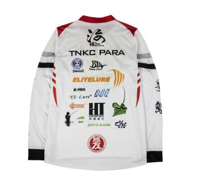 China Cool&Dry Full Sublimation Wear Antibacterial Long Sleeve Men's Fishing Suit Plus Size Fishing Suit Wear for sale