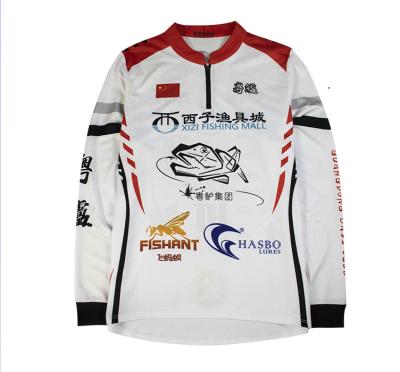 China UPF40+ Sublimation Lightweight Quick Dry Polo Shirts Vetements De Peche Fishing Suit for sale