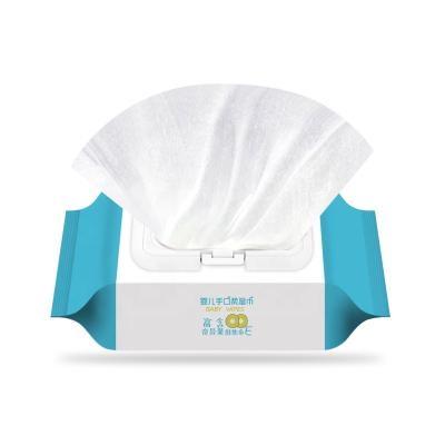 China Large 60 Pieces Household Newborn Baby Eco-Friendly Cleaning Hand Wipes Maternal And Child Wet Paper Wipes for sale