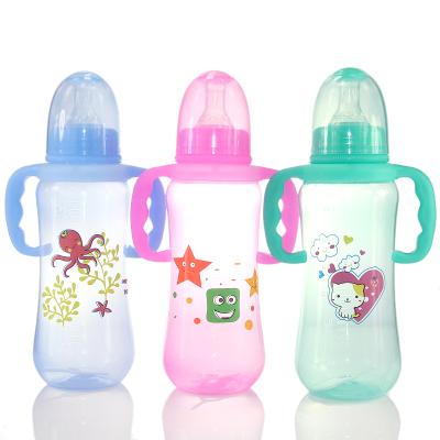 China BPA Free Food Grade Safety Customized Logo Bpa Free Baby Feeding Bottle for sale