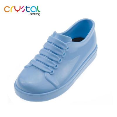 China Boys Crystal Baby Toddler School PVC Shoes for sale