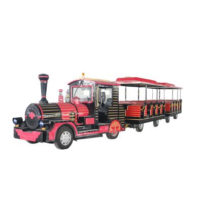 China Mall Park Train Rides Train Children Amusement Park Track Tourist Train For Sale for sale