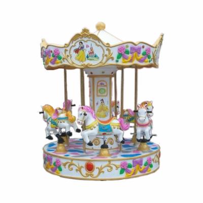 China Theme Park Ocean Merry Vanish Round Carousel Horse Carousel Amusement Rides Amusement Park Equipment for sale