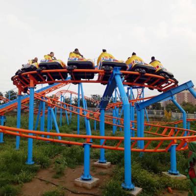 China Theme Park Amusement Equipment Parts Family Rides Spining Roller Coaster for sale