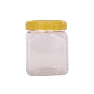 China Canned Food Food Grade Plastic Square Jar for sale