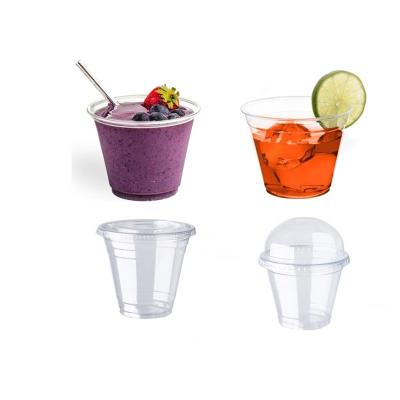 China Convenient Clear Plastic Cups For Convenient Food Grade Drinks for sale