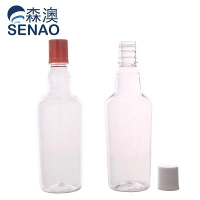 China Beverage Food Grade Long Neck 750ml Pet Liquor Bottle for sale