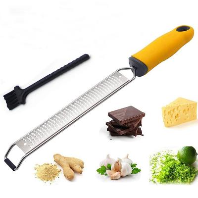 China Best Viable Selling Citrus Vegetable Tools Metal Fruit Peeler Kitchen Instruments Lemon Orange Zester for sale