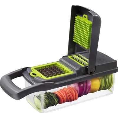 China Viable 7 in 1 Multifunctional Vegetable Fruit Chopper Slicer Cutter Peeler Cheese Cut Grater for sale