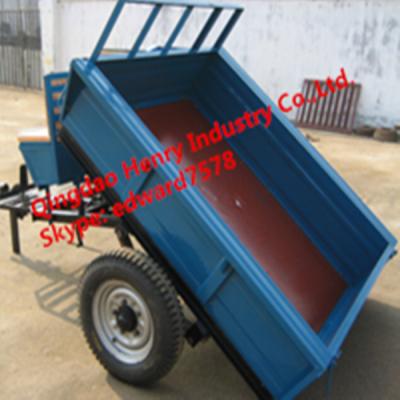 China 1T walking tractor trailer for sale