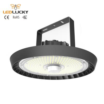 China Warehouse High Brightness 210lm/W Professional Led High Bay Lighting Calculator 150W 100 Watt 200W UFO Led High Bay Shop Light For Mine for sale